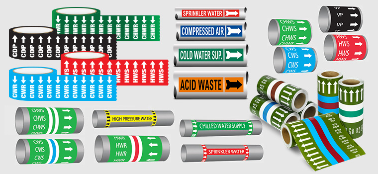 Pipe Marking Labels in the UAE